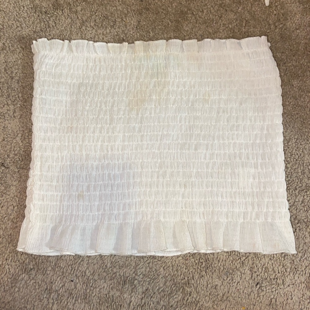 White tube top